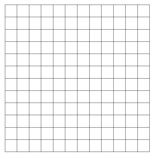 Blank Crossword Puzzle
