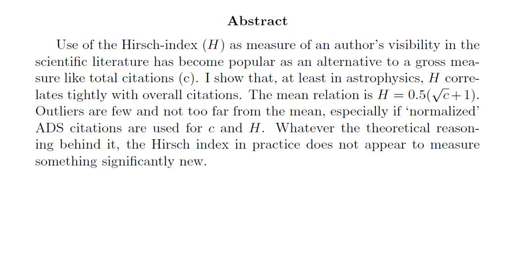 Abstract of a research paper - Get 
